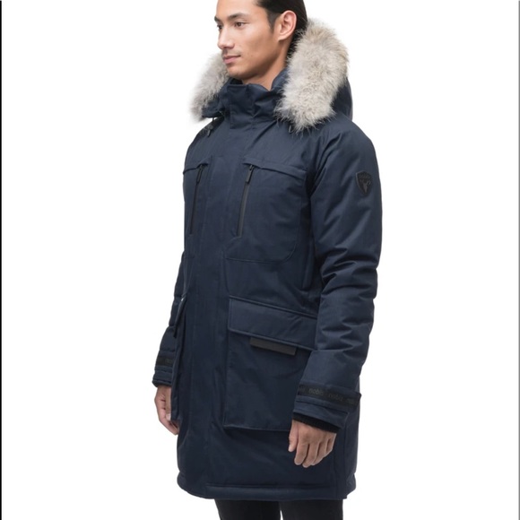 NOBIS Kalvin Men’s Parka, XL, Navy, Never Worn - Picture 4 of 6